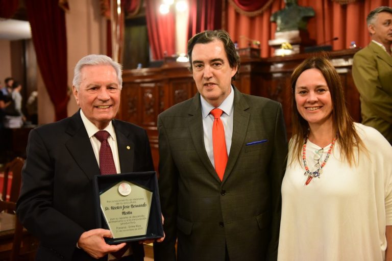 Héctor Motta fue reconocido por la Honorable Cámara de Diputados de Entre Ríos