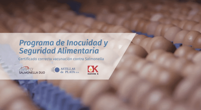 Programa de Inocuidad y Seguridad Alimentaria y Certificado de Correcta Vacunación contra Salmonella de Elanco™